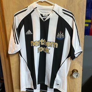 Vintage Adidas Newcastle United 2005/06/07 Men’s Small Soccer Jersey